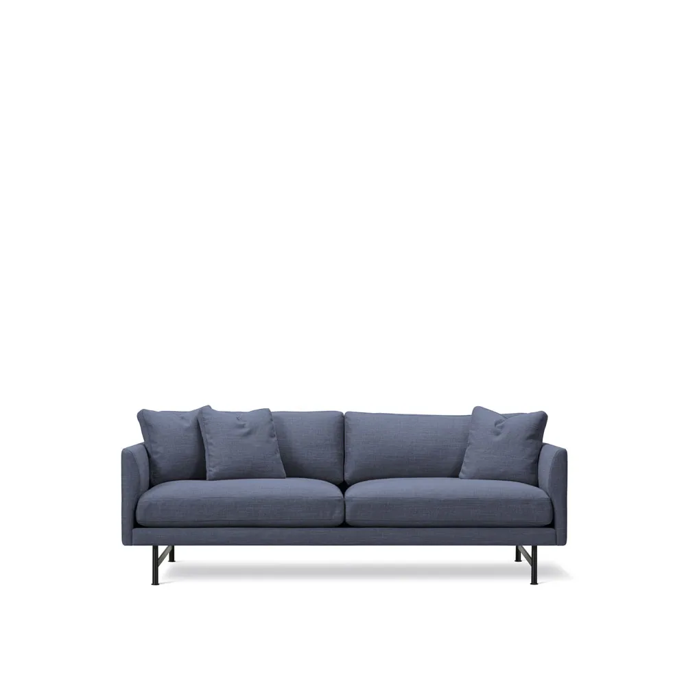 Calmo 5622 sofa 2-seter, Sunniva 783-svart stål Fredericia Furniture