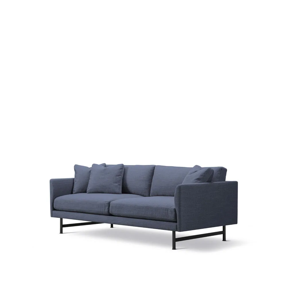 Calmo 5622 sofa 2-seter, Sunniva 783-svart stål Fredericia Furniture