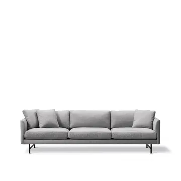Calmo 5623 sofa - Sunniva 242-svart stål - Fredericia Furniture