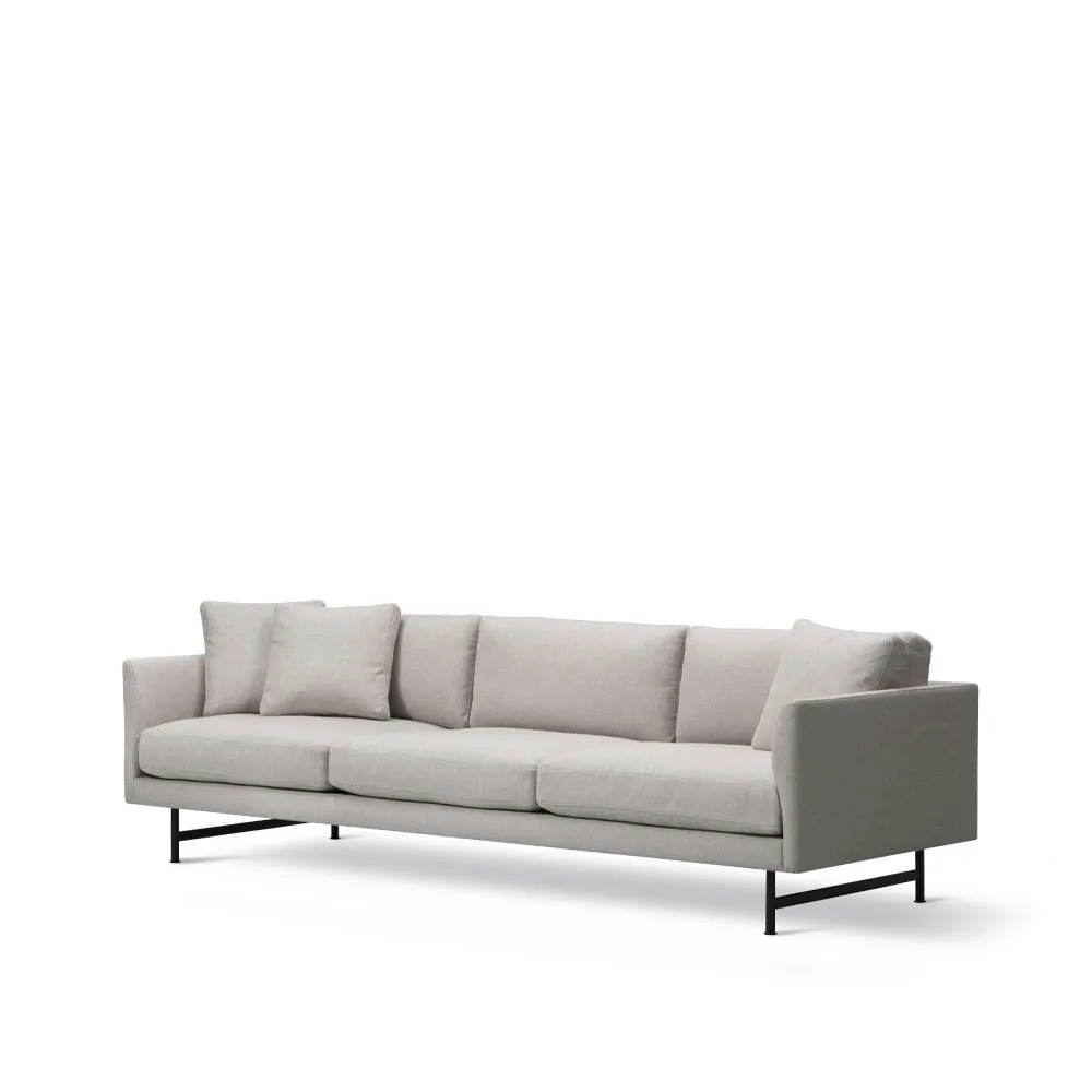 Calmo 5623 sofa, Sunniva 717-svart stål Fredericia Furniture