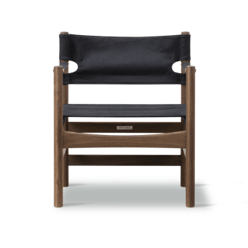 Canvas 21 karmstol - Svart canvas-oljet eik - Fredericia Furniture