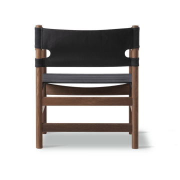Canvas 21 karmstol - Svart canvas-oljet eik - Fredericia Furniture