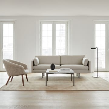 Ditzel loungestol saueskinn - Moonlight-walnut - Fredericia Furniture