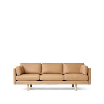 EJ220 2033 sofa 3-seter - Lær vegeta 90-ek - Fredericia Furniture