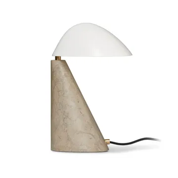 Fellow bordlampe - White-dark atlantico limestone - Fredericia Furniture