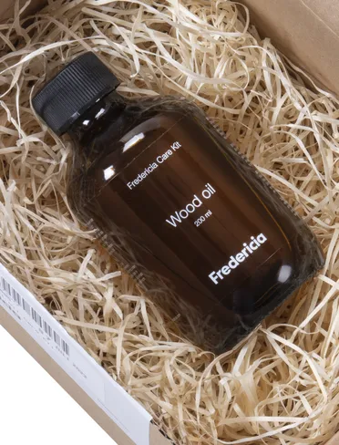 Fredericia møbelpleiesett tre, Eik og valnøtt Fredericia Furniture