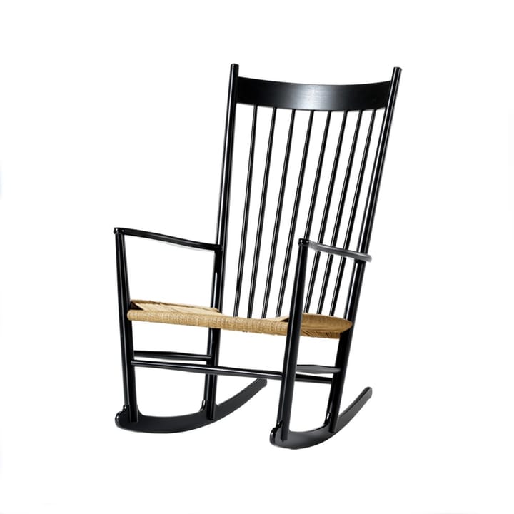 J16 gyngestol, Natur-svartlakkert eik Fredericia Furniture
