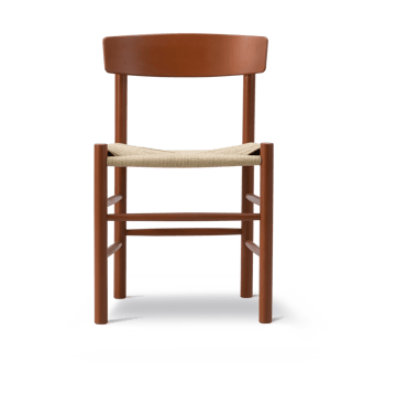 J39 stol - Herritage red-flettet natur - Fredericia Furniture