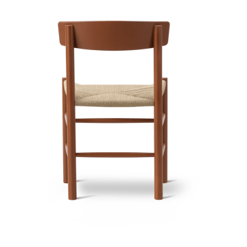 J39 stol - Herritage red-flettet natur - Fredericia Furniture