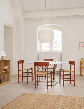 J39 stol - Herritage red-flettet natur - Fredericia Furniture