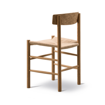 J39 stol - Oljet eik-flettet natur - Fredericia Furniture