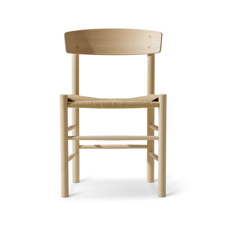 J39 stol, Såpet eik-flettet natur Fredericia Furniture