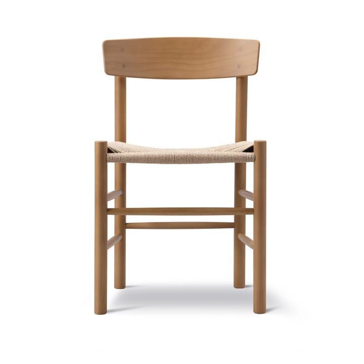 J39 stol - Vintage lakkert-flettet natur - Fredericia Furniture