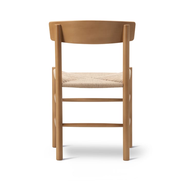 J39 stol, Vintage lakkert-flettet natur Fredericia Furniture
