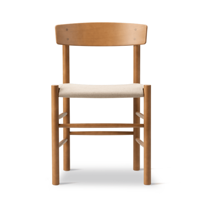 J39 stol - Vintagelakkert bøk-canvas natur - Fredericia Furniture