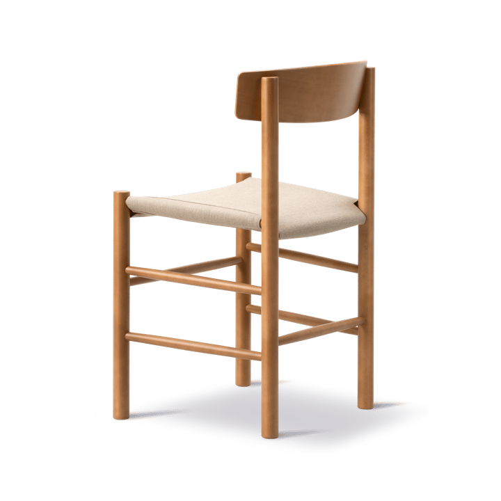 J39 stol, Vintagelakkert bøk-canvas natur Fredericia Furniture