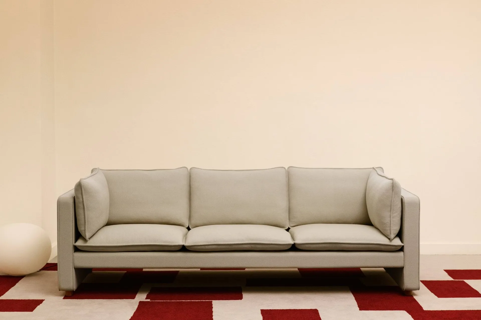 Jota sofa, Vidar 146-lys-oljet eik, 231 cm, 3-seter Fredericia Furniture