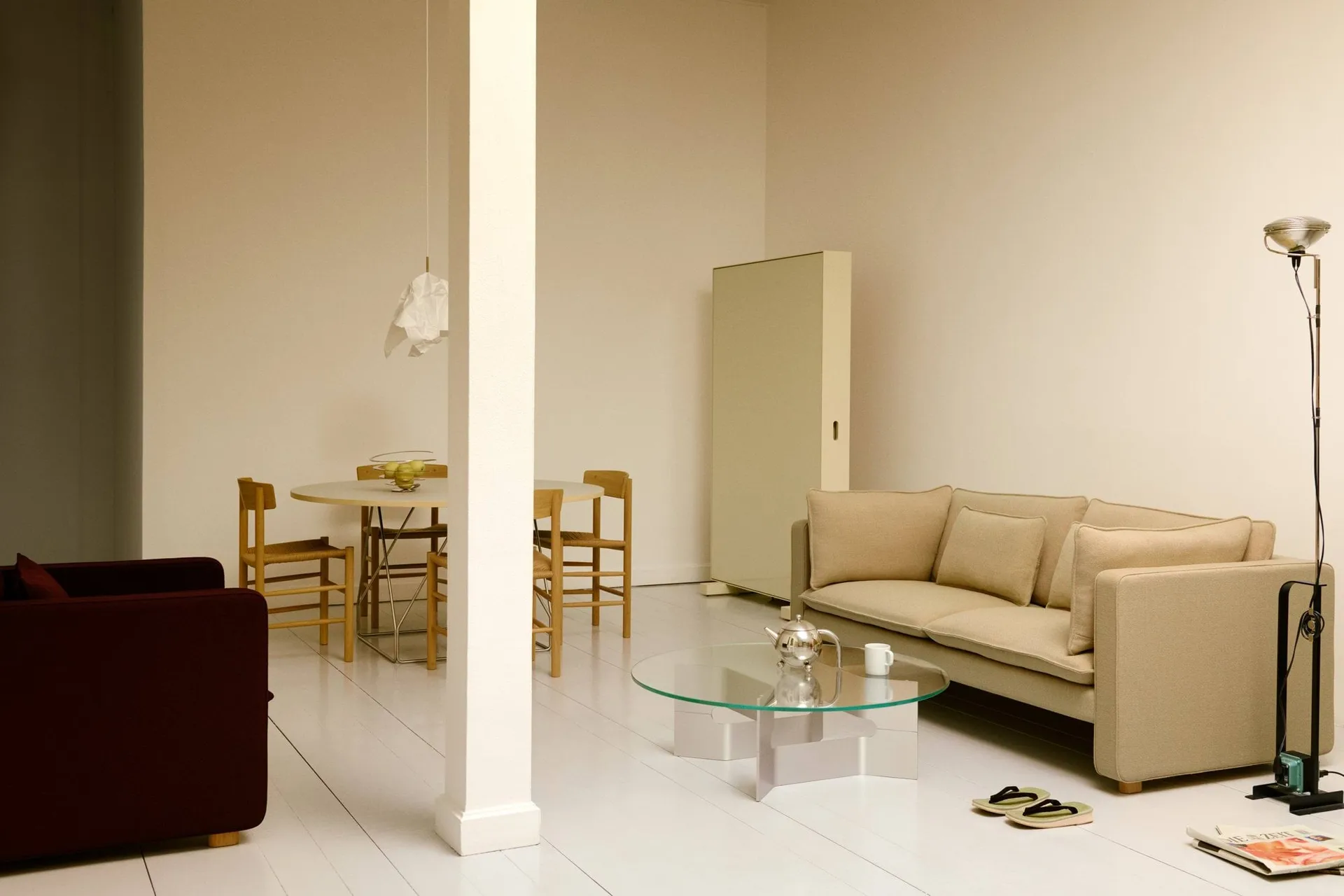 Jota sofa, Vidar 323-lys-oljet eik, 185 cm, 2-seter Fredericia Furniture