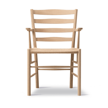 Klint karmstol - Naturflettet-såpet eik - Fredericia Furniture