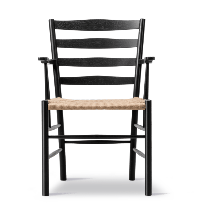 Klint karmstol, Naturflettet-svarts lakkert eik Fredericia Furniture