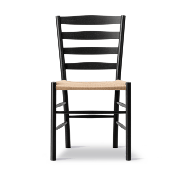 Klint stol - Naturflettet-svartlakkert eik - Fredericia Furniture