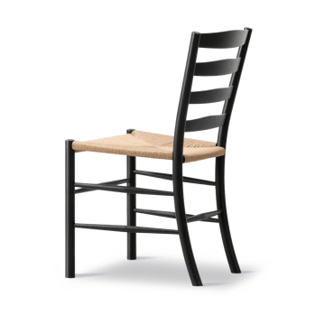 Klint stol - Naturflettet-svartlakkert eik - Fredericia Furniture