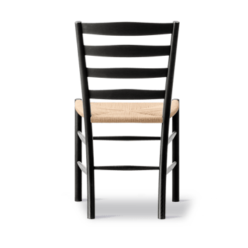 Klint stol - Naturflettet-svartlakkert eik - Fredericia Furniture
