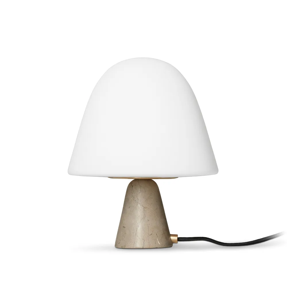 Meadow bordlampe, Opal- dark atlantico limestone Fredericia Furniture