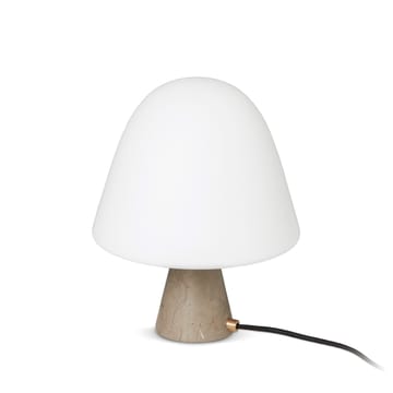 Meadow bordlampe - Opal- dark atlantico limestone - Fredericia Furniture