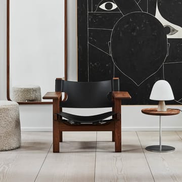 Meadow bordlampe - Opal- dark atlantico limestone - Fredericia Furniture