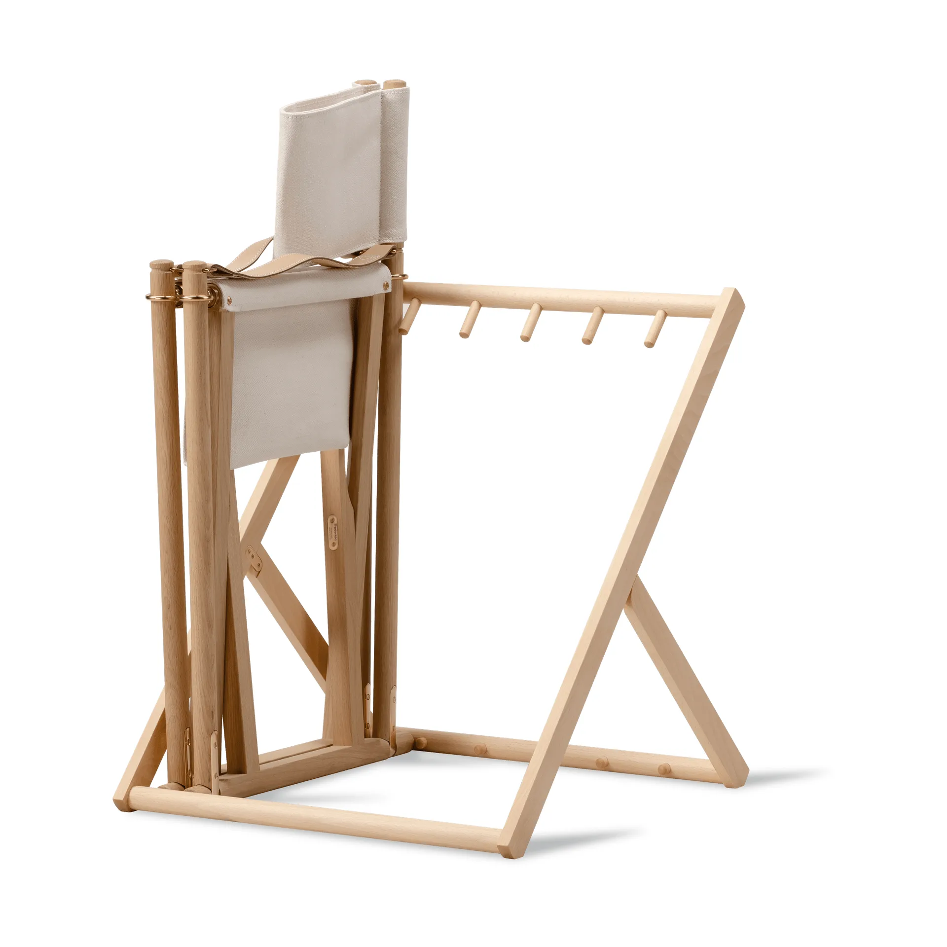 MK16 Folding Chair stol, Off white-lys oljet eik Fredericia Furniture