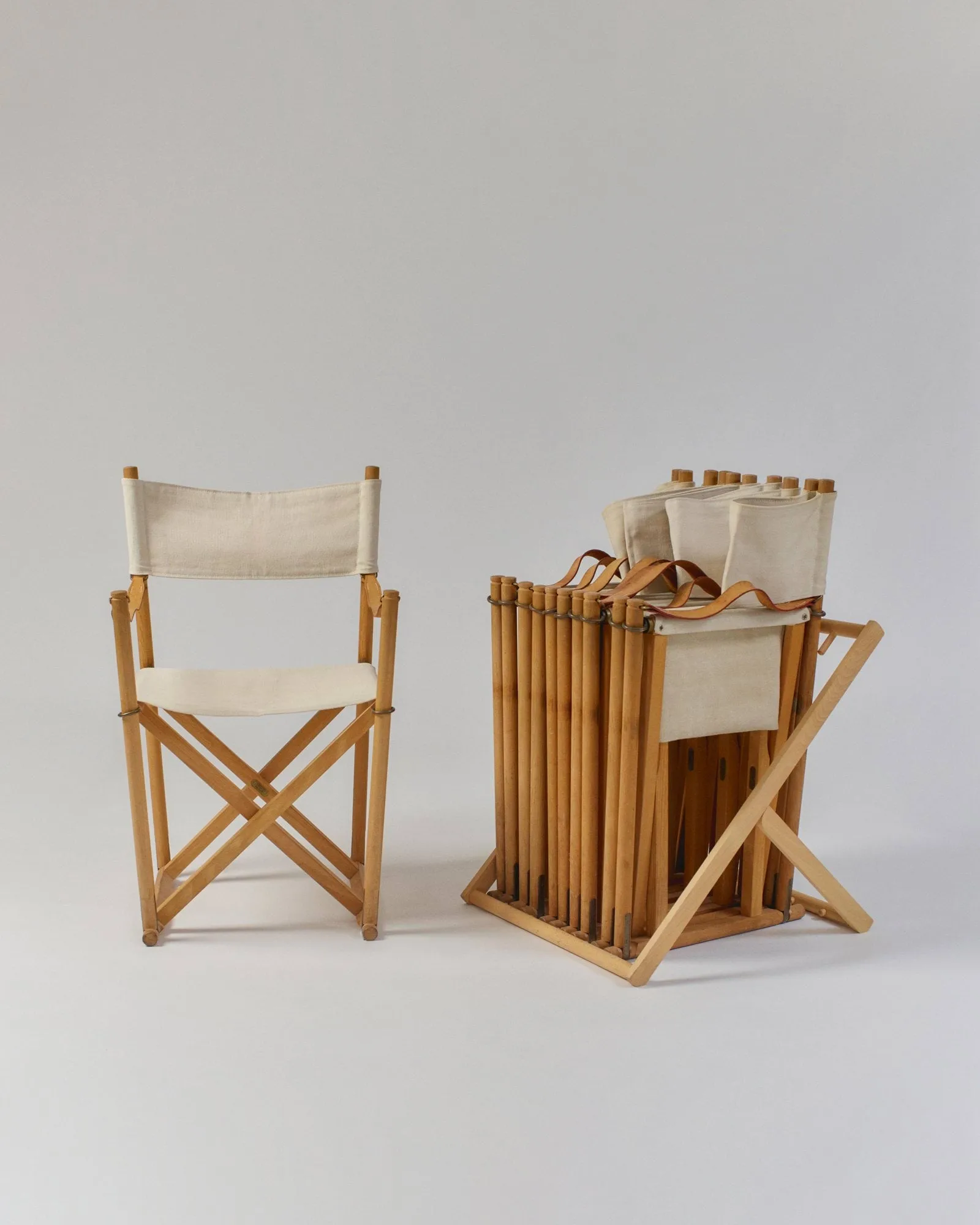 MK16 Folding Chair stol, Off white-oljet bøk Fredericia Furniture