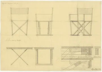MK16 Folding Chair stol - Off white-oljet bøk - Fredericia Furniture