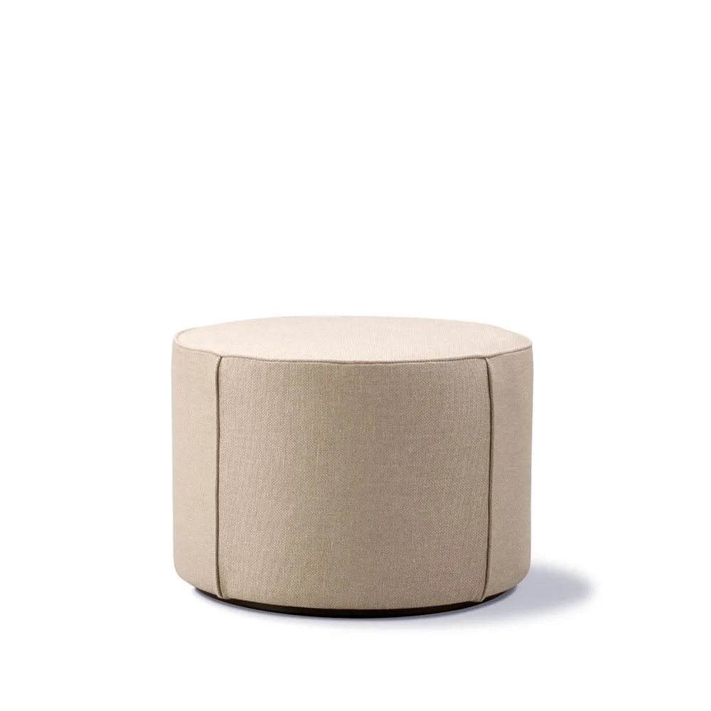 Mono sittepuff, Grand linen beige-Ø55 cm Fredericia Furniture