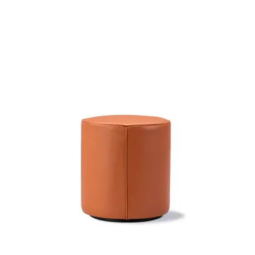Mono sittepuff - Lær omni 307 cognac-Ø39 cm - Fredericia Furniture