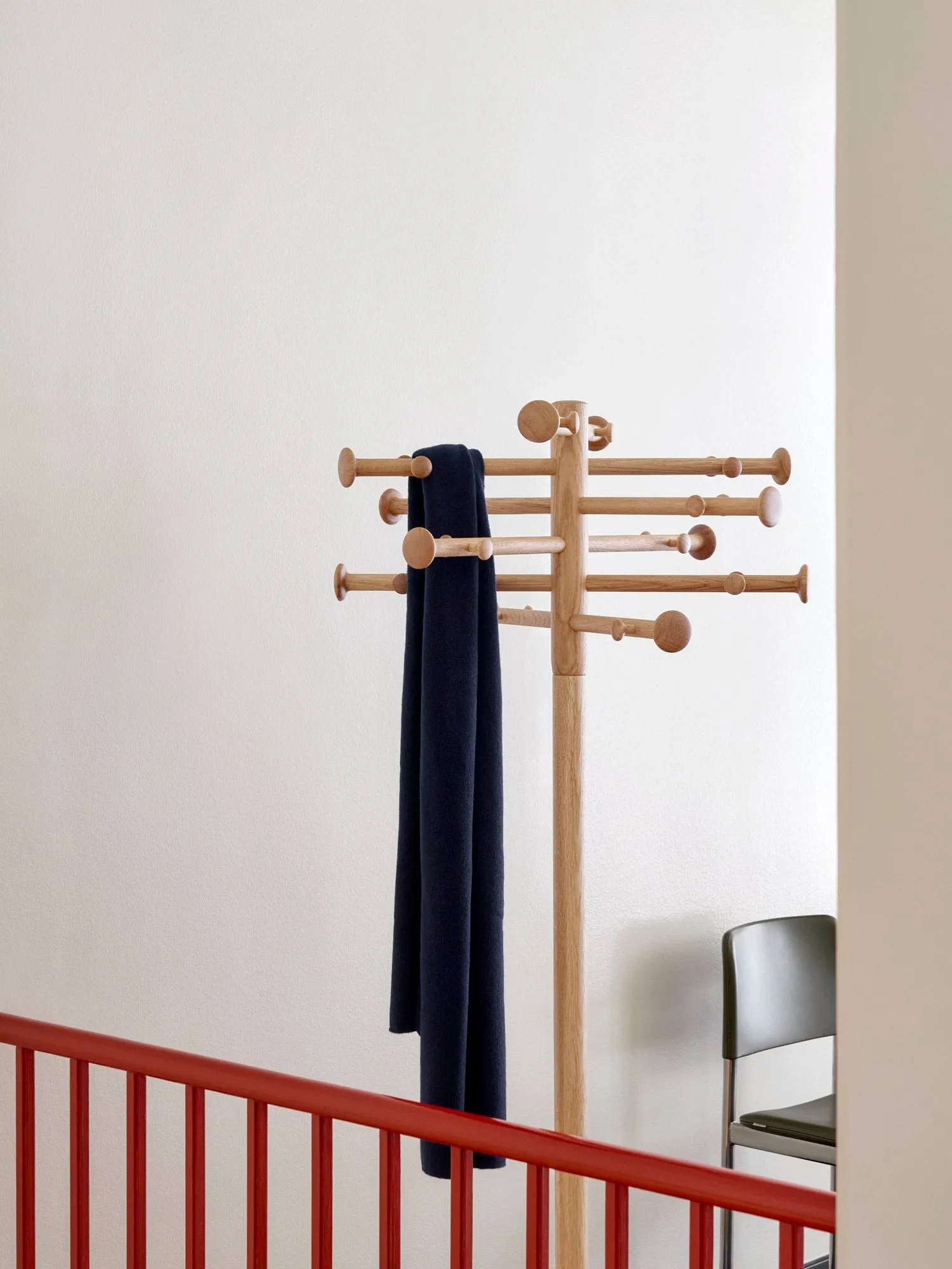 ND09 knaggrekke, Oljet eik, 170 cm Fredericia Furniture