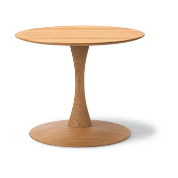 ND104 Trisse sofabord - Oljet eik, Ø68x48 cm - Fredericia Furniture