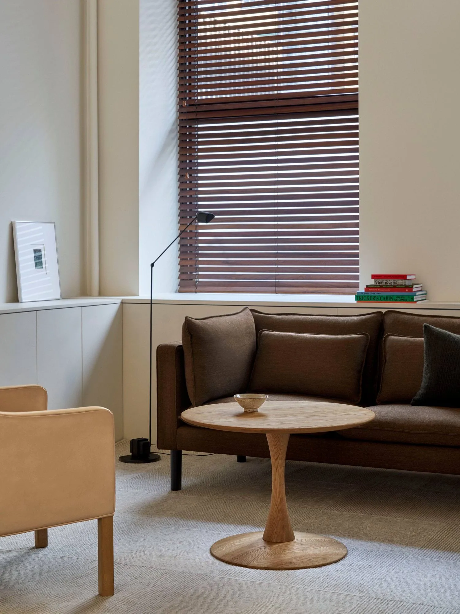 ND104 Trisse sofabord, Oljet eik, Ø68x48 cm Fredericia Furniture