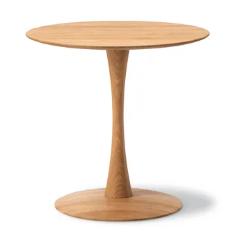ND107 Trisse spisebord - Oljet eik, Ø75x73 cm - Fredericia Furniture