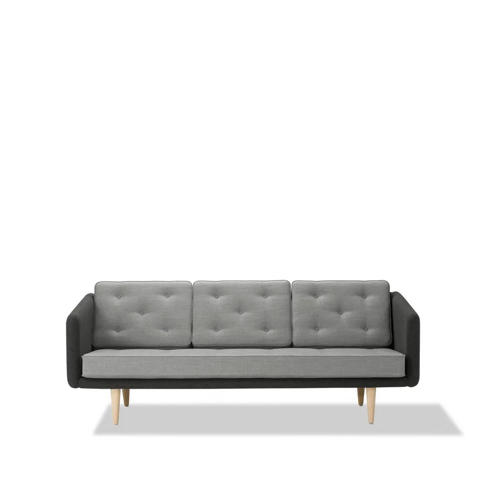 No 1 sofa 3-seter, Remix 173-remix 123-ekben Fredericia Furniture