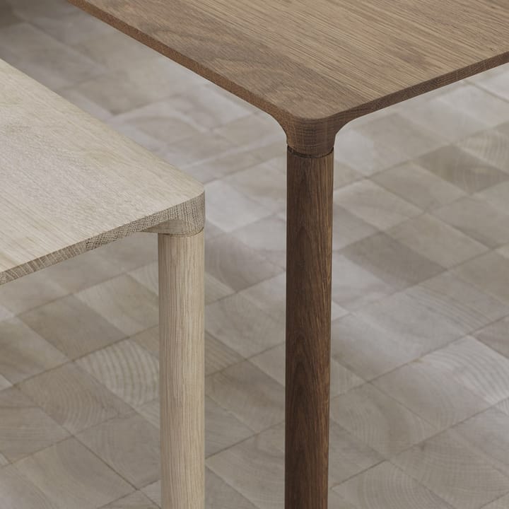 Piloti 6715 sofabord, Røkt eik-høyde 41 cm Fredericia Furniture