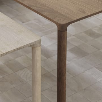 Piloti 6715 sofabord - Såpet eik-høyde 35 cm - Fredericia Furniture