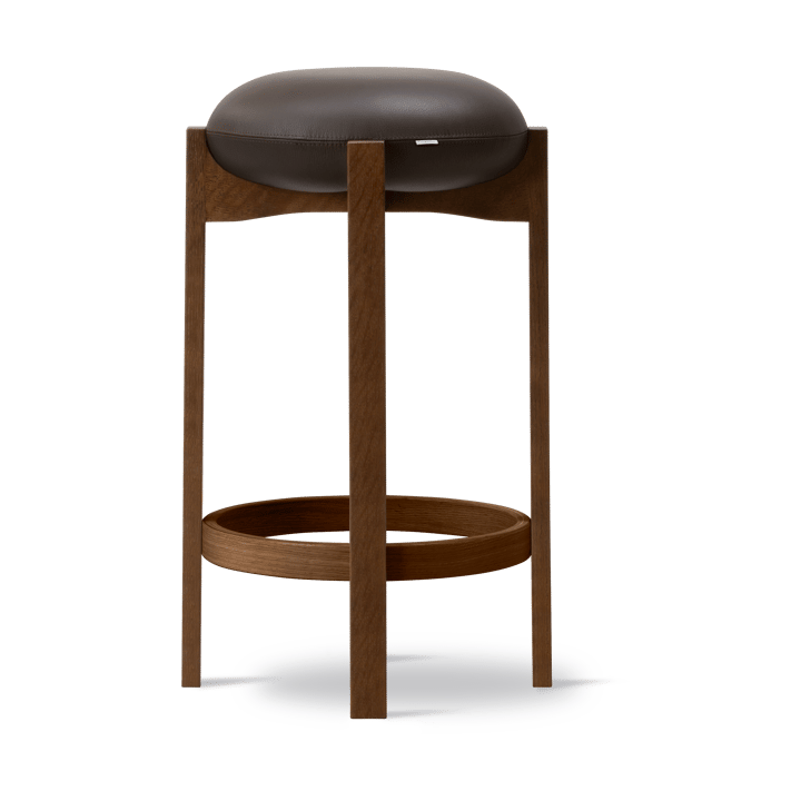 Pioneer krakk høy, Primo 86-1-røktbeiset lakkert eik Fredericia Furniture