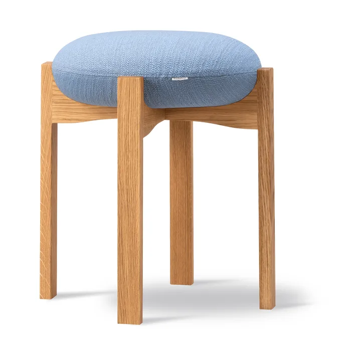 Pioneer krakk lav - Odino PV82 light blue-lakkert eik - Fredericia Furniture