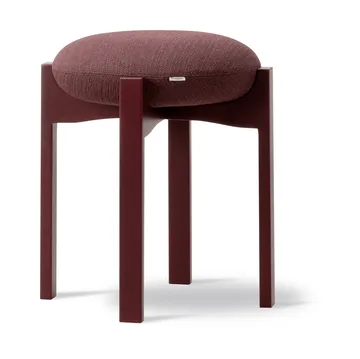 Pioneer krakk lav - Odino RC43 bordeaux-bordeaux bøk - Fredericia Furniture
