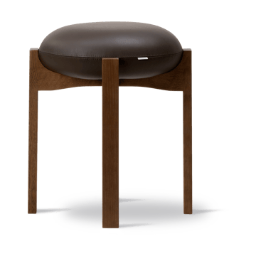 Pioneer krakk lav - Primo 86-1-røktbeiset lakkert eik - Fredericia Furniture
