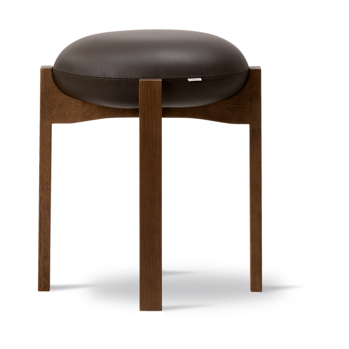 Pioneer krakk lav, Primo 86-1-røktbeiset lakkert eik Fredericia Furniture