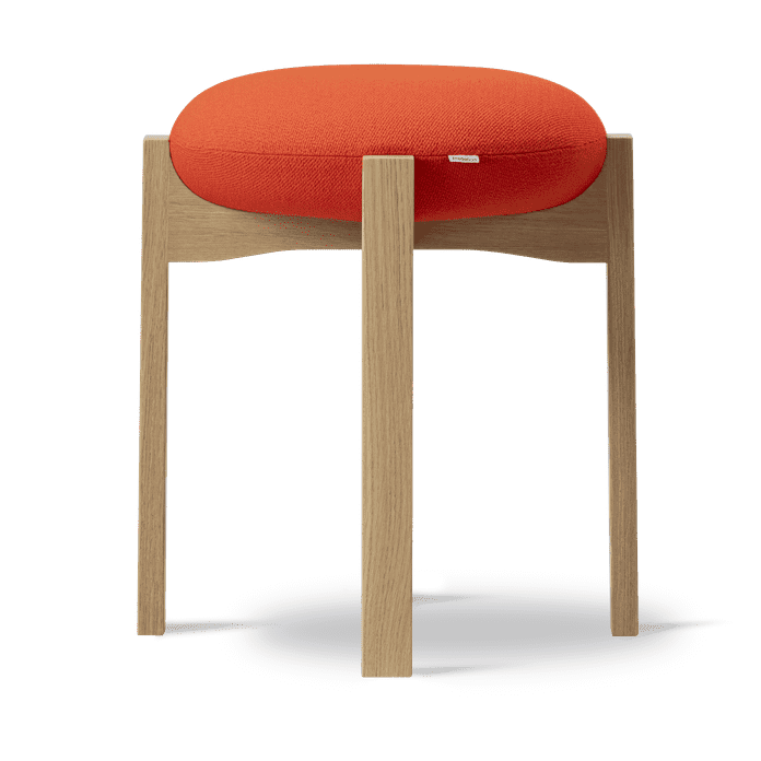 Pioneer krakk lav, Vidar 542-lakkert eik Fredericia Furniture