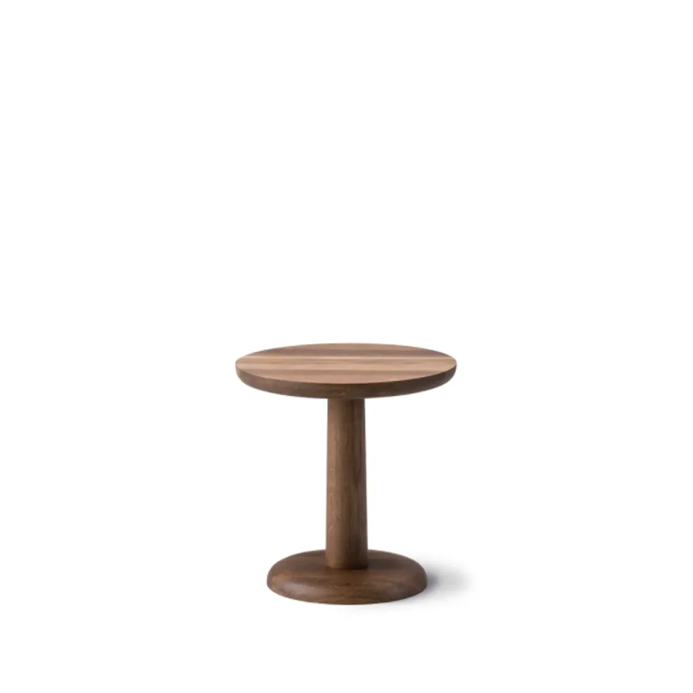 Pon sidebord, Røkt eik olje, Ø35 cm Fredericia Furniture