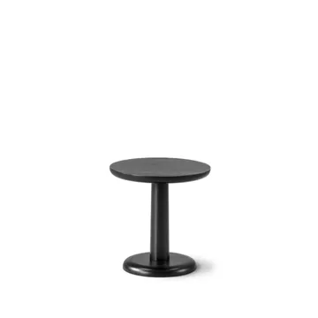 Pon sidebord - Svartlakkert eik, Ø35 cm - Fredericia Furniture